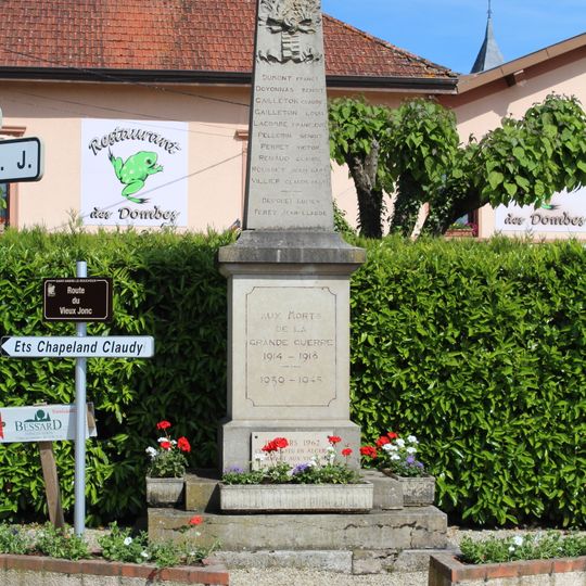 War memorial of Saint-André-le-Bouchoux