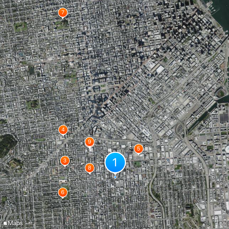 Pioneer Building Mappa