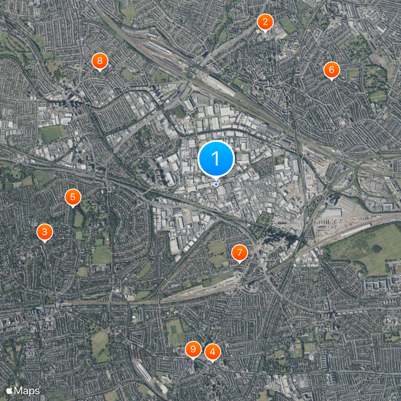 Park Royal Map