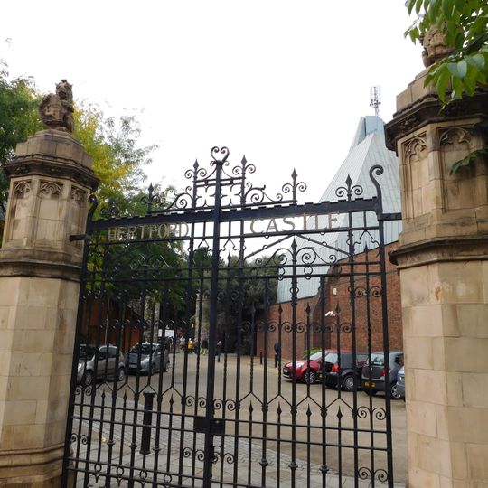 Gates To The Grounds Of Hertford Castle