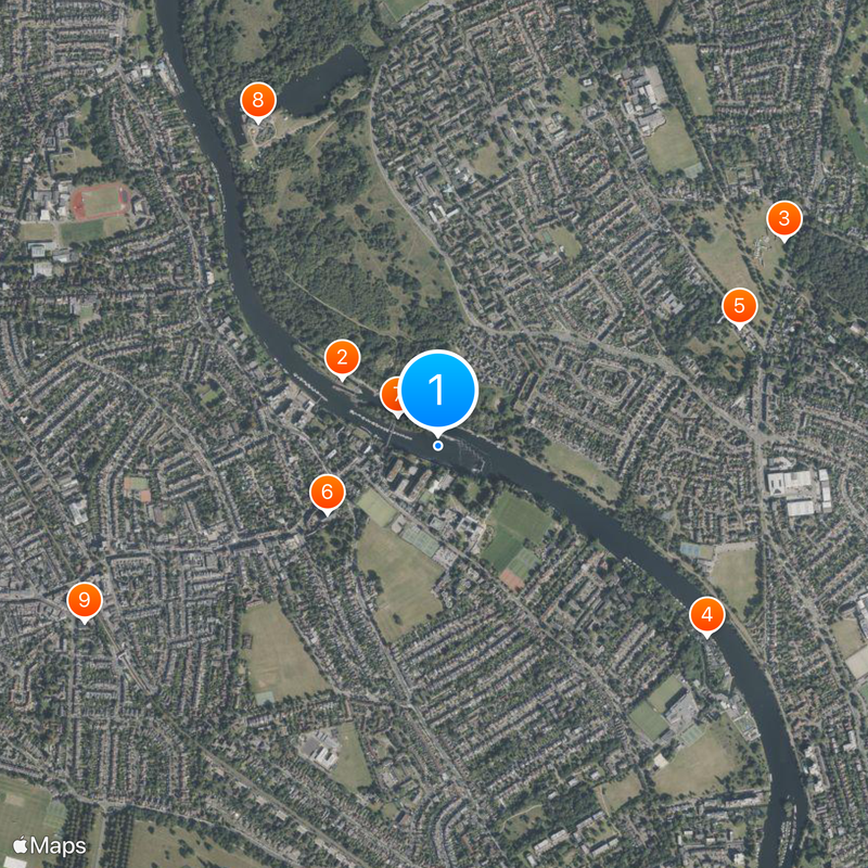 Tideway Map