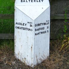 Mile Post 20 Metres South West Of All Saints Church