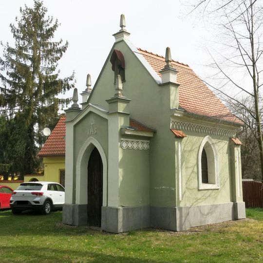 Kaple na návsi v Číňově