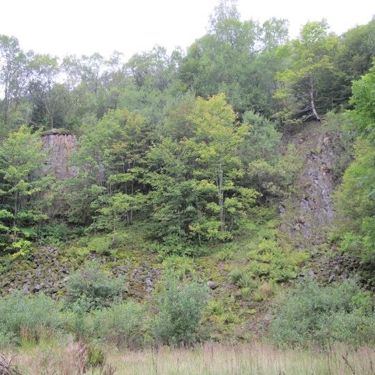 Basaltbruch Bellevue bei Wildflecken