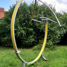 Am-Eisen im Recyclingkreis