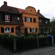 Reihenhausgruppe der Gartenstadt Werderau
