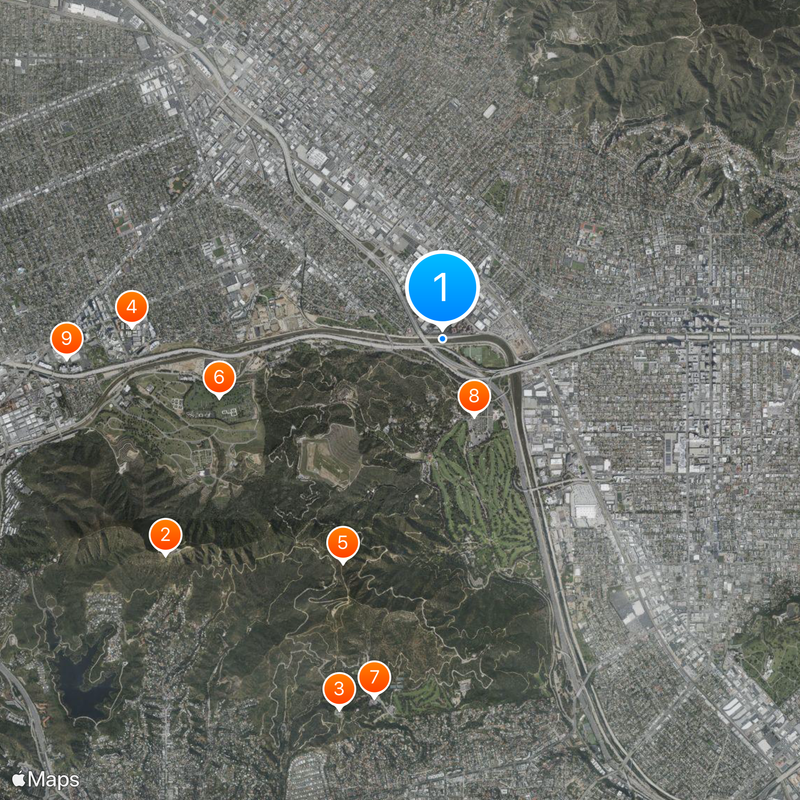 Valle de San Fernando Mapa