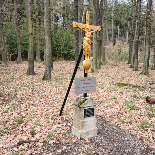 Kříž severozápadně od Volduch