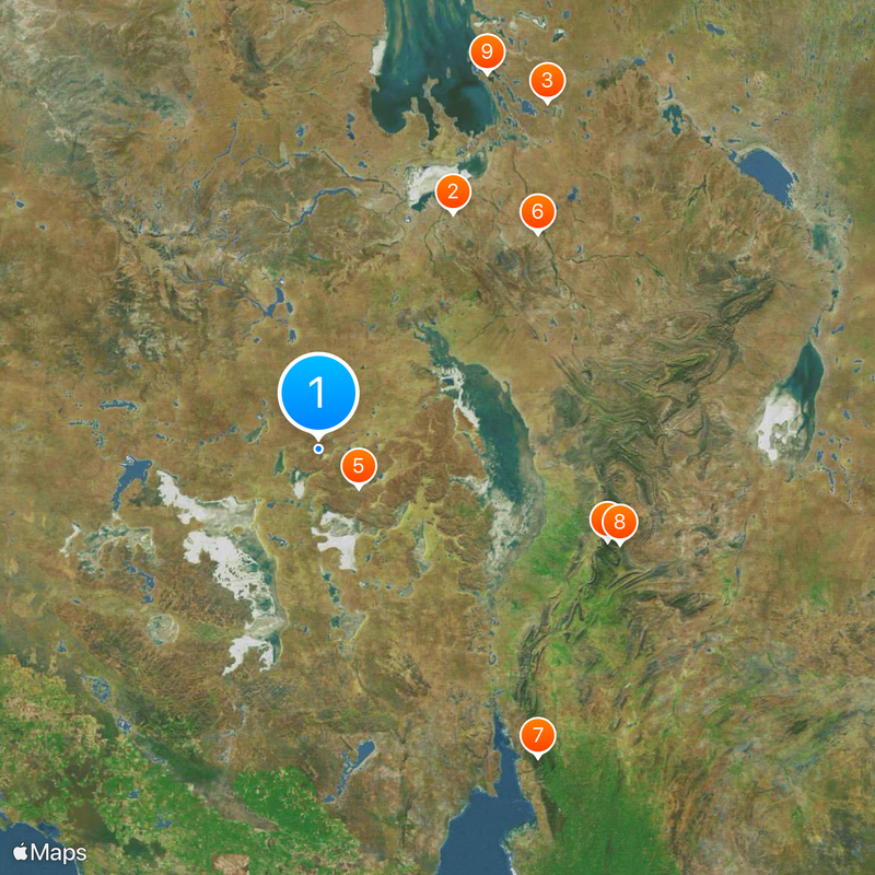 RAAF Woomera Range Complex Map