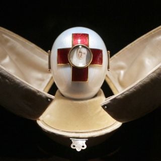 Imperial Red Cross Easter Egg