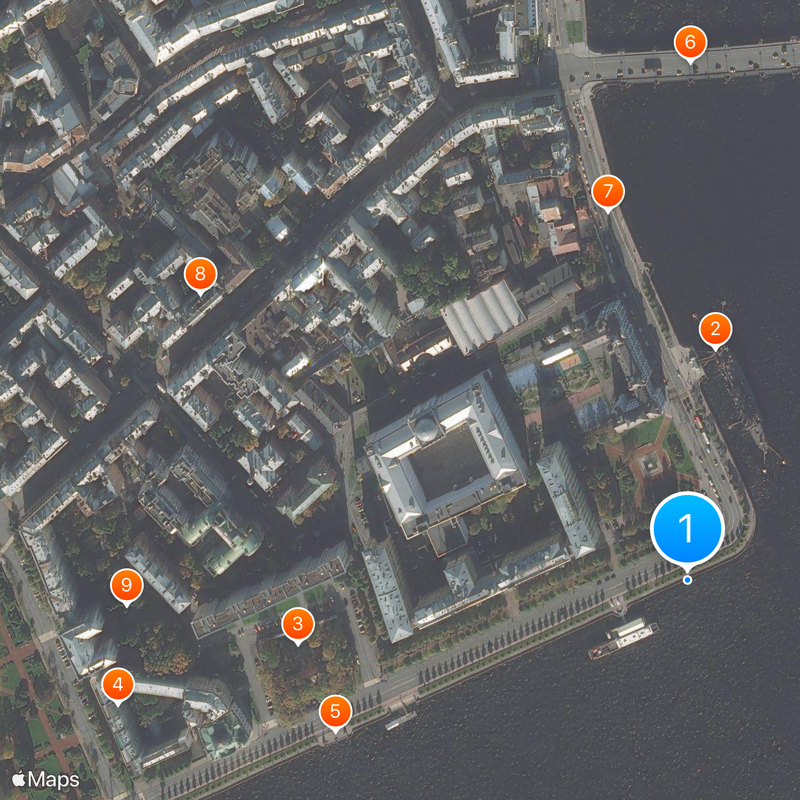Nakhimov Naval School Map