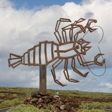 Calle Jameos del Agua sculpture