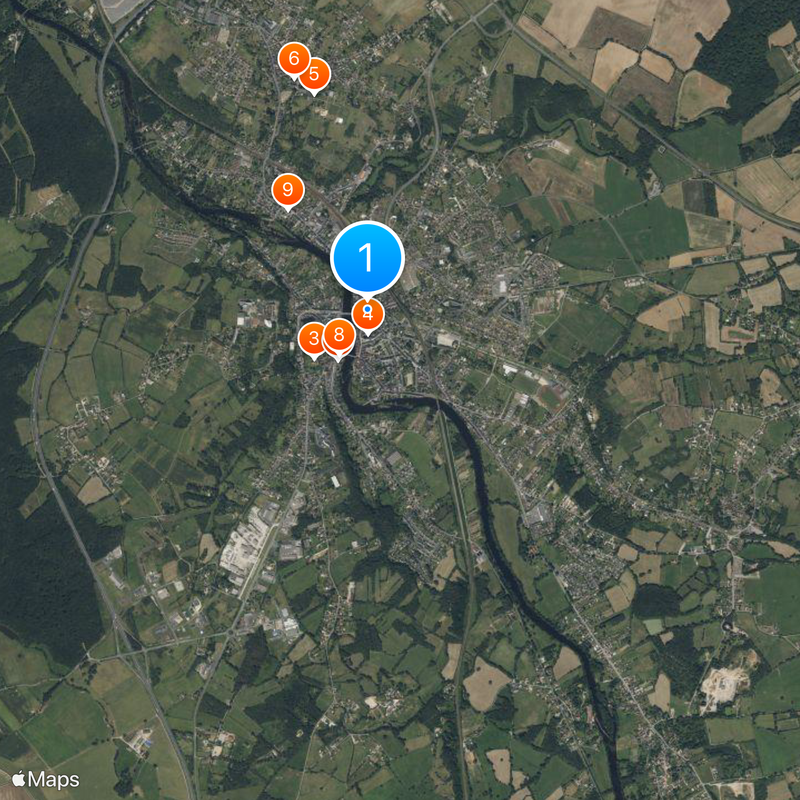 Argenton-sur-Creuse Map