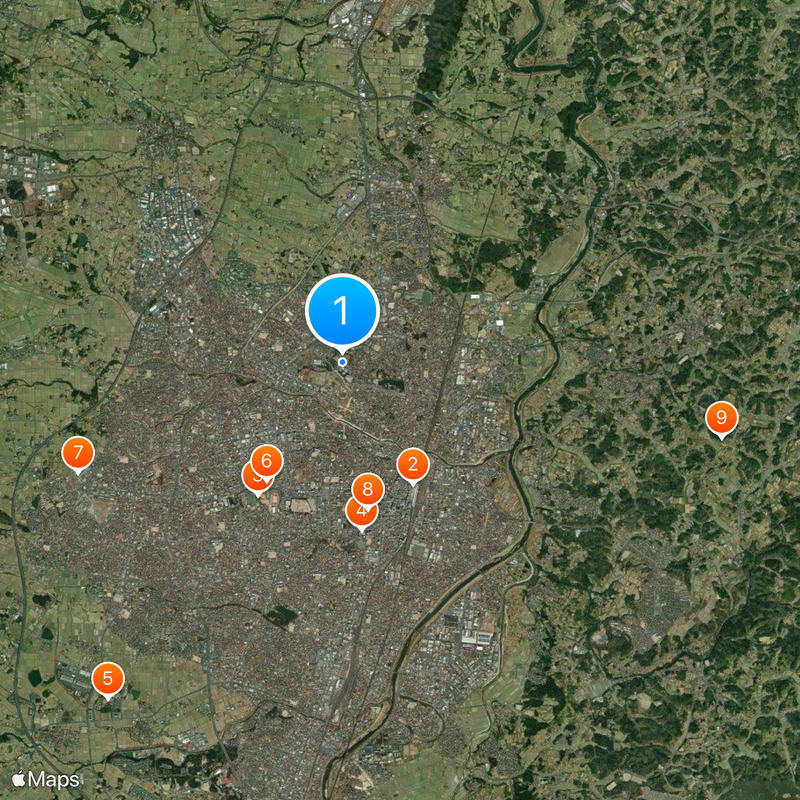 Ohu University Map