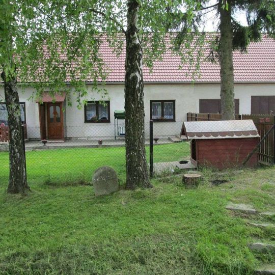 Křížový kámen v Lodhéřově