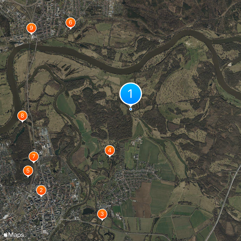 Dessau-Wörlitz Garden Realm Map