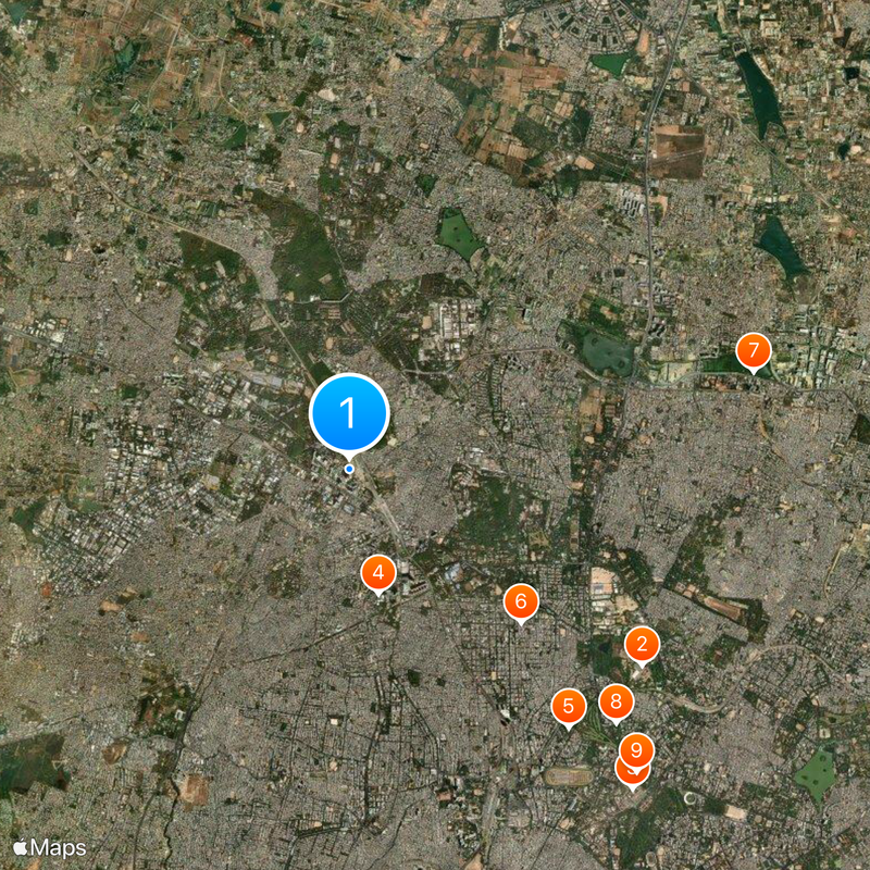 Yeswanthpur Map