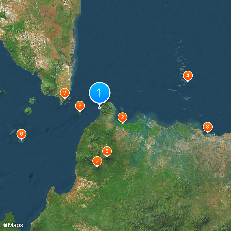 Port of Merak Map