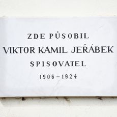Pamětní deska Viktora Kamila Jeřábka
