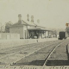 Binalong railway station and telegraph office