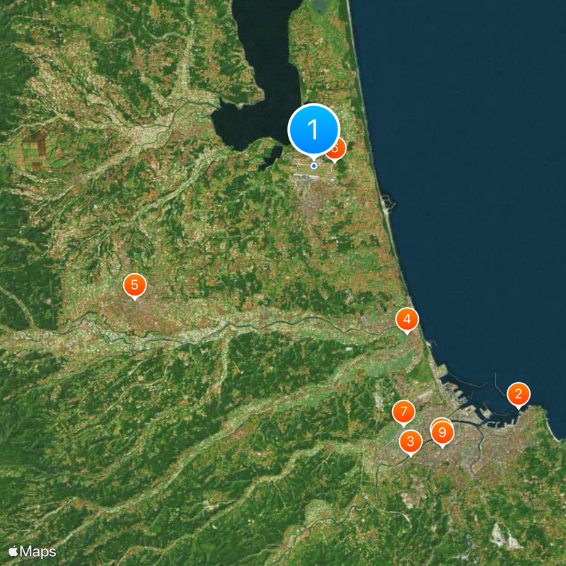 Misawa Air Base Map