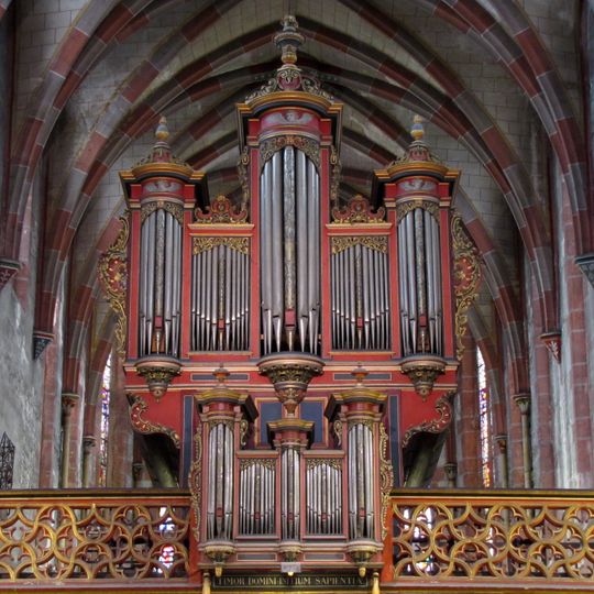 Orgue de tribune de l'église protestante Saint-Pierre-le-Jeune de Strasbourg