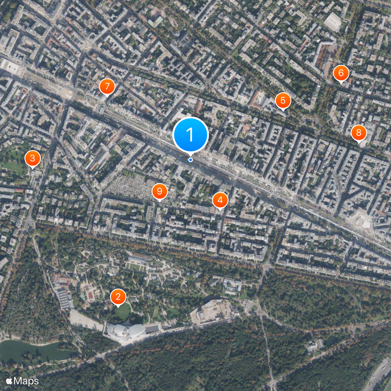 Groupe M6 Map