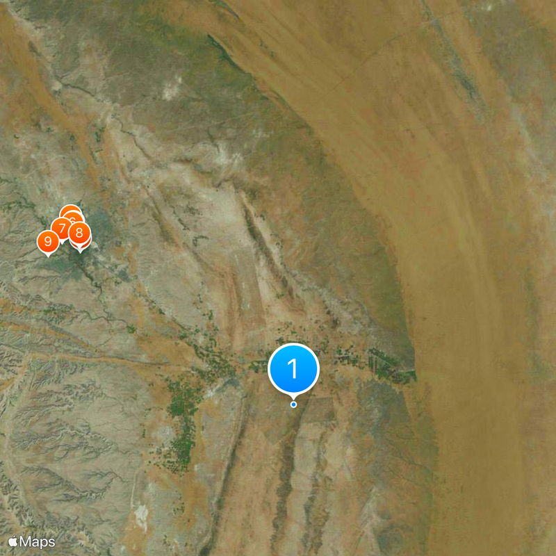 Prince Sultan Air Base Map