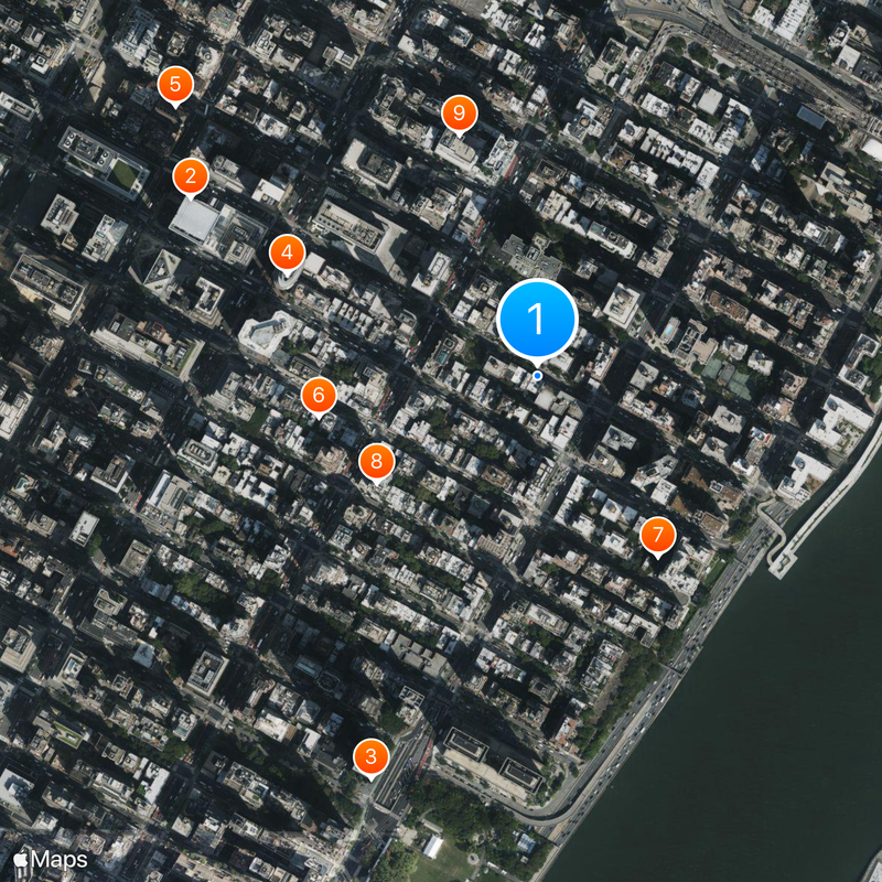 Neighborhood Playhouse School of the Theatre Map