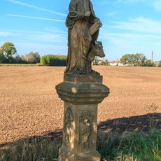 Statue of saint Lucas