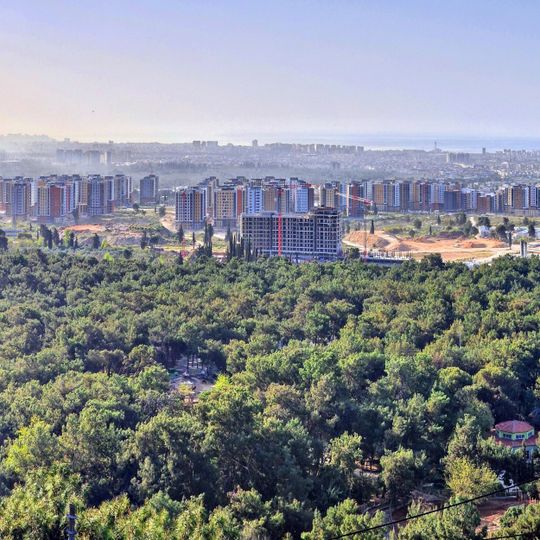Grand view over Antalya