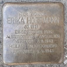 Stolperstein für Erika Hoffmann
