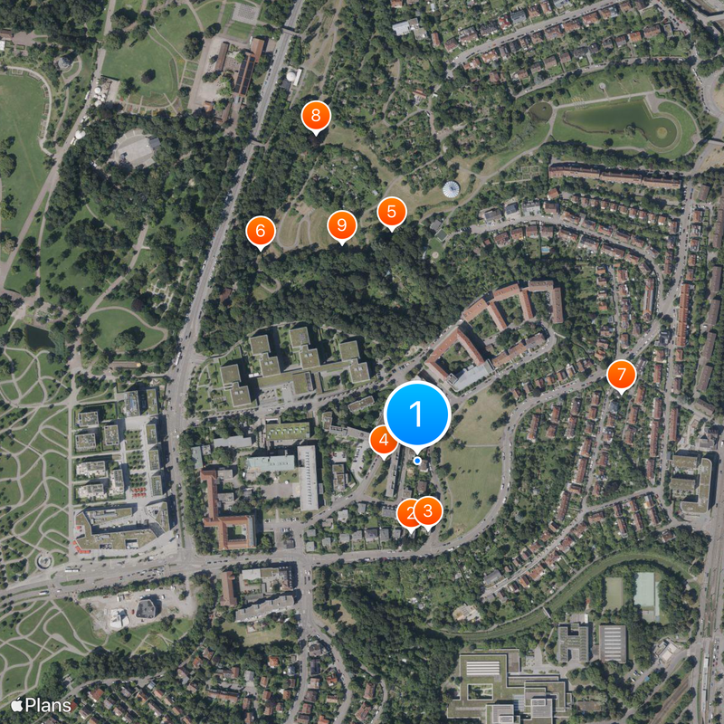 Weissenhof Estate Map