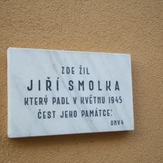Pamětní deska Jiřího Smolky