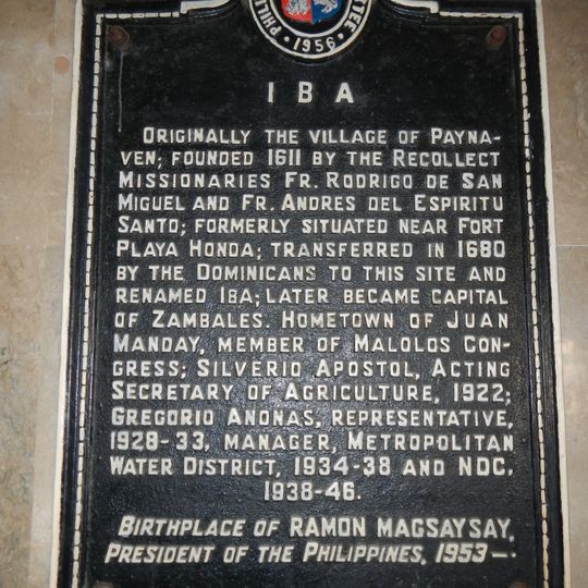 Iba historical marker