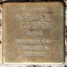 Stolperstein en memoria de Margarete Goldstein