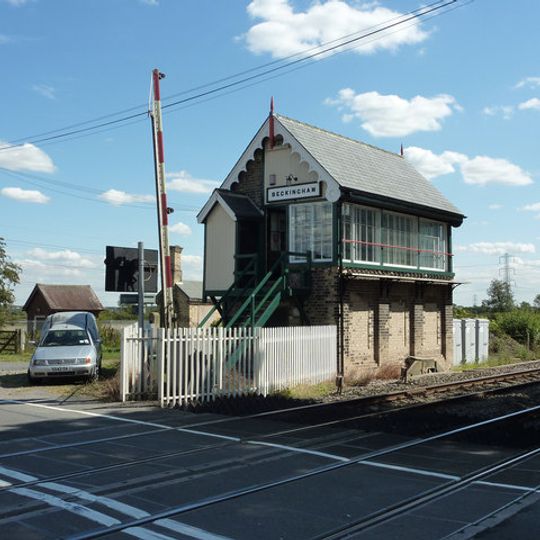 Signal Box At Beckingham Station