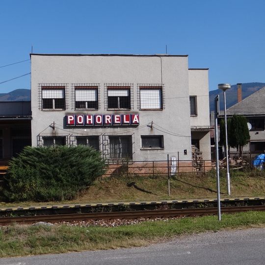 Pohorelá railway station