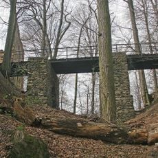 Entrance bridge of Vikštejn