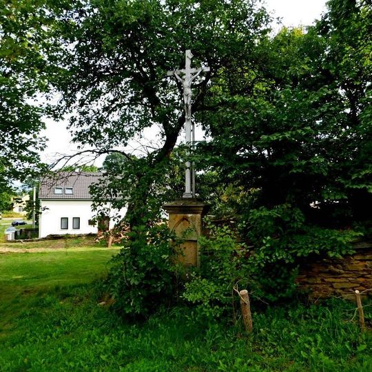 Modlův kříž v Semtěši