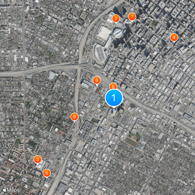 Los Angeles County District Attorney Map