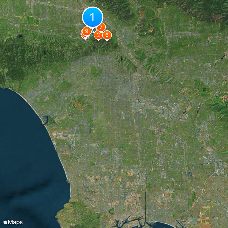 Warner Bros. Studio Tour Hollywood Mappa