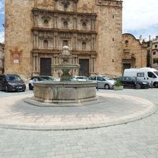 Fountain in Mayor square, Chelva