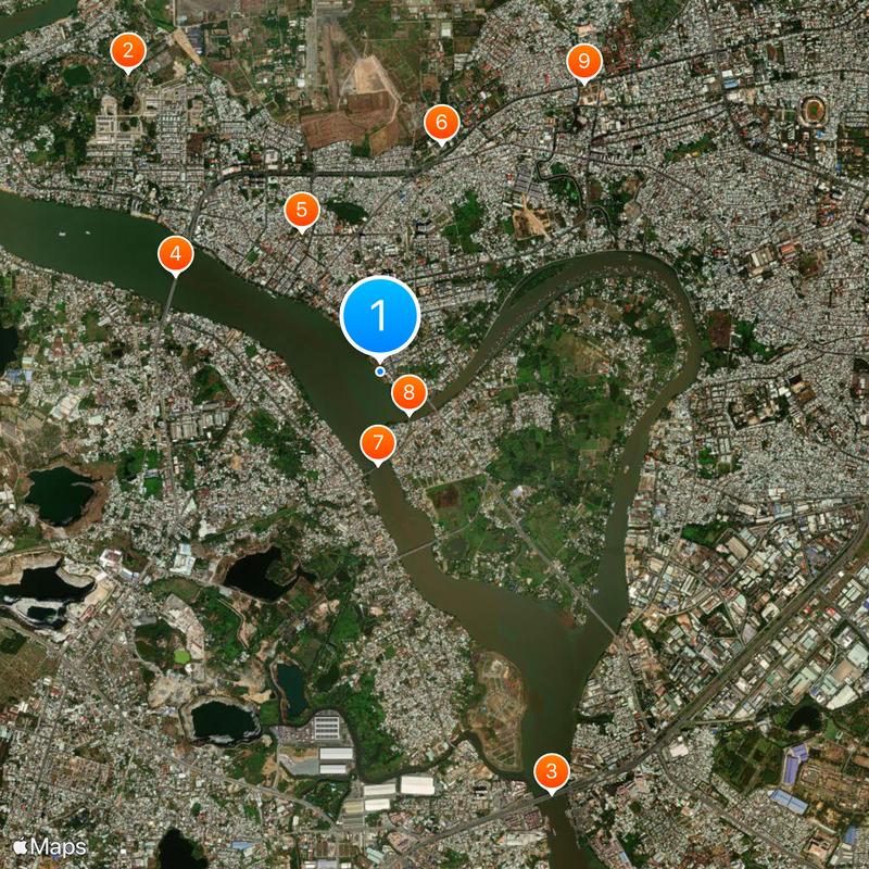 Industrial University of Ho Chi Minh City Map
