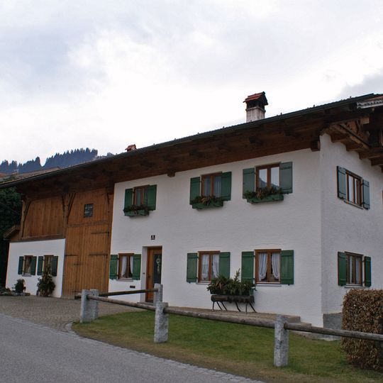 Baudenkmal D-7-77-173-37 in Halblech im Ortsteil Buching
