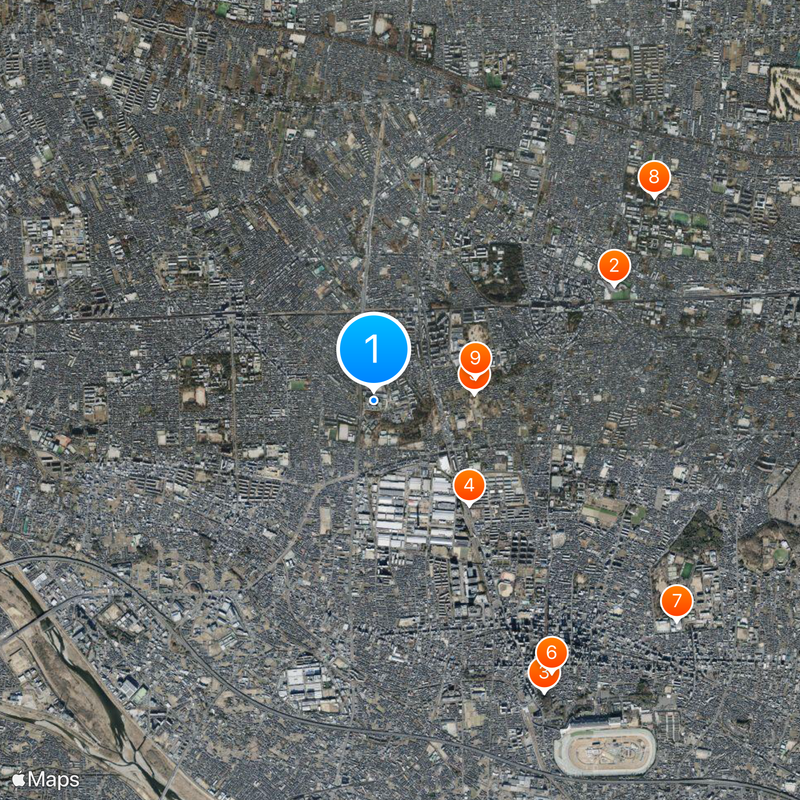 Tokyo Metropolitan Tama Medical Center Map