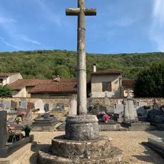 Cemetery cross of Cuisiat