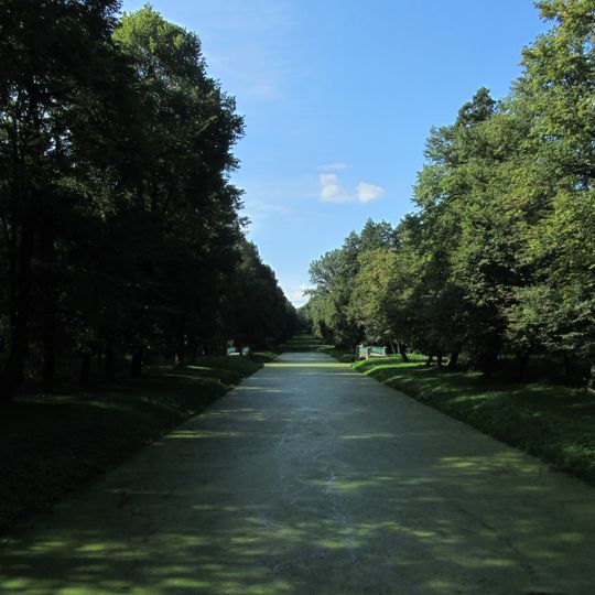 Palace park in Choroszcz