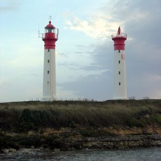 Aix island lighthouses