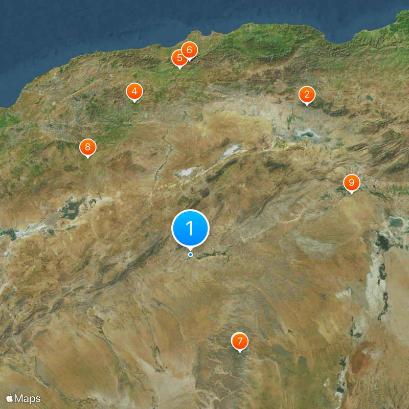 Laghouat Province Map